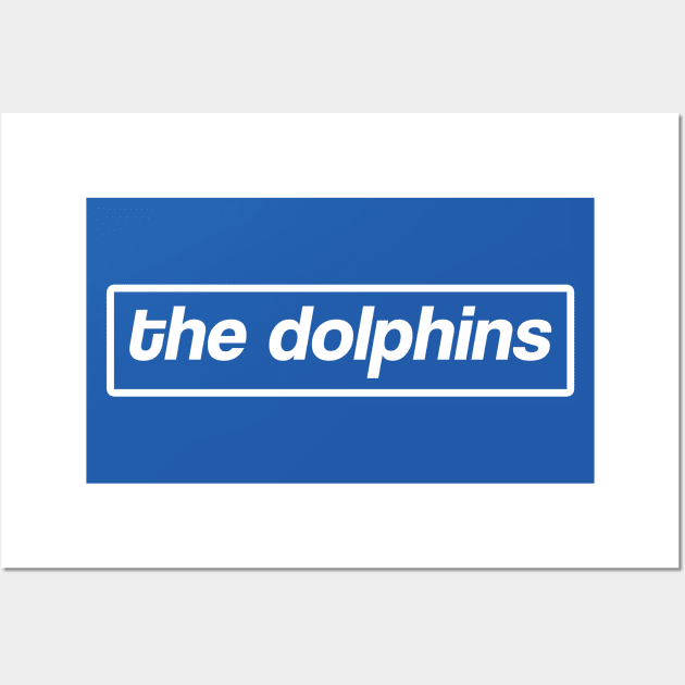 The Dolphins Wall Art by Footscore